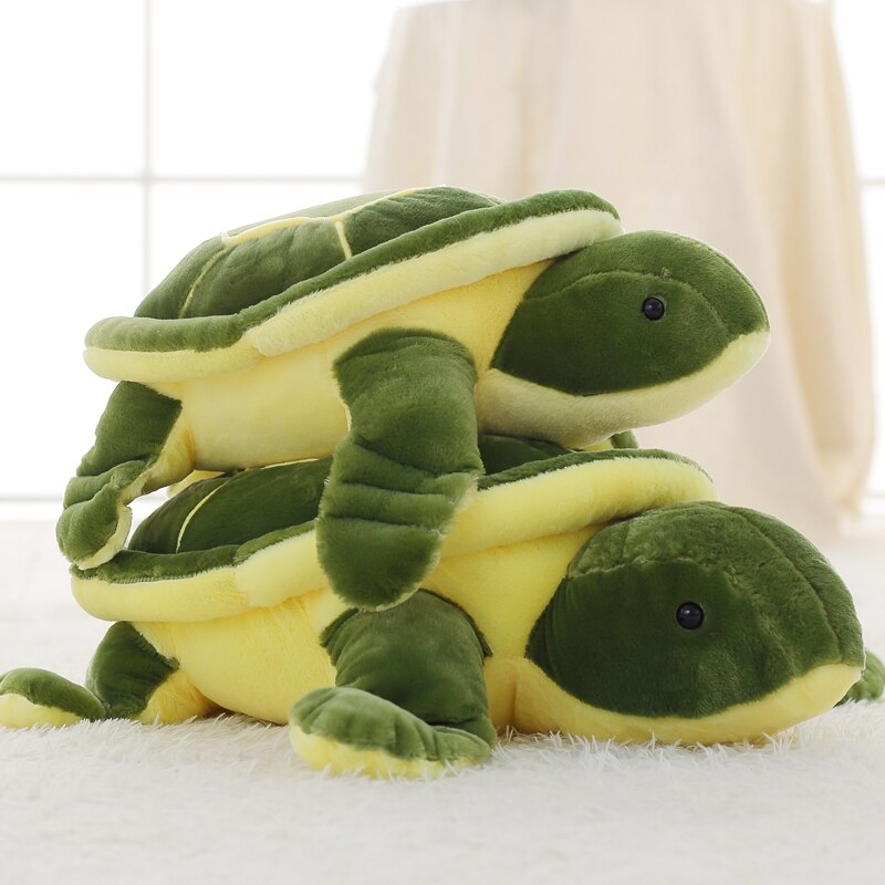 Green Chonky Kawaii Sea Turtle Plushie - Kawaiies - Adorable - Cute - Plushies - Plush - Kawaii