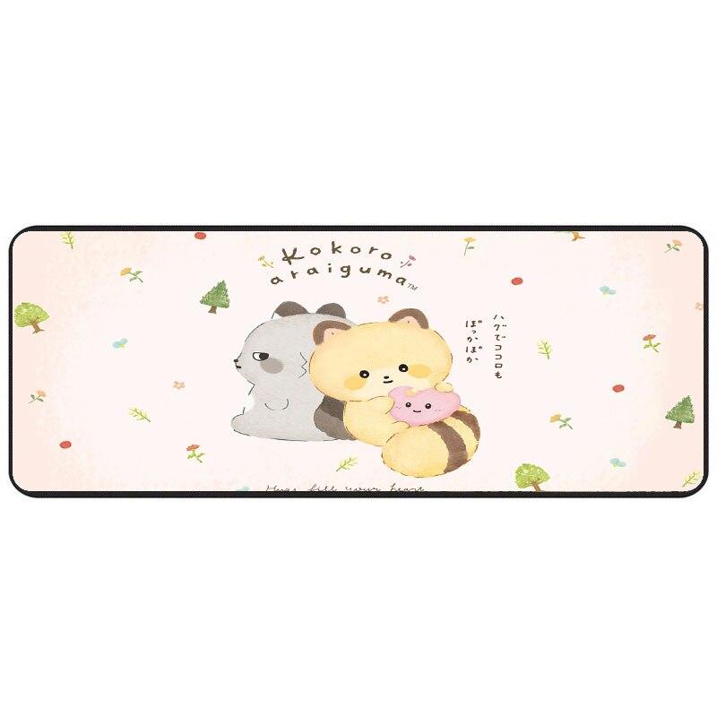 Grey and Golden Racoon Mouse Pad - Kawaiies - Adorable - Cute - Plushies - Plush - Kawaii