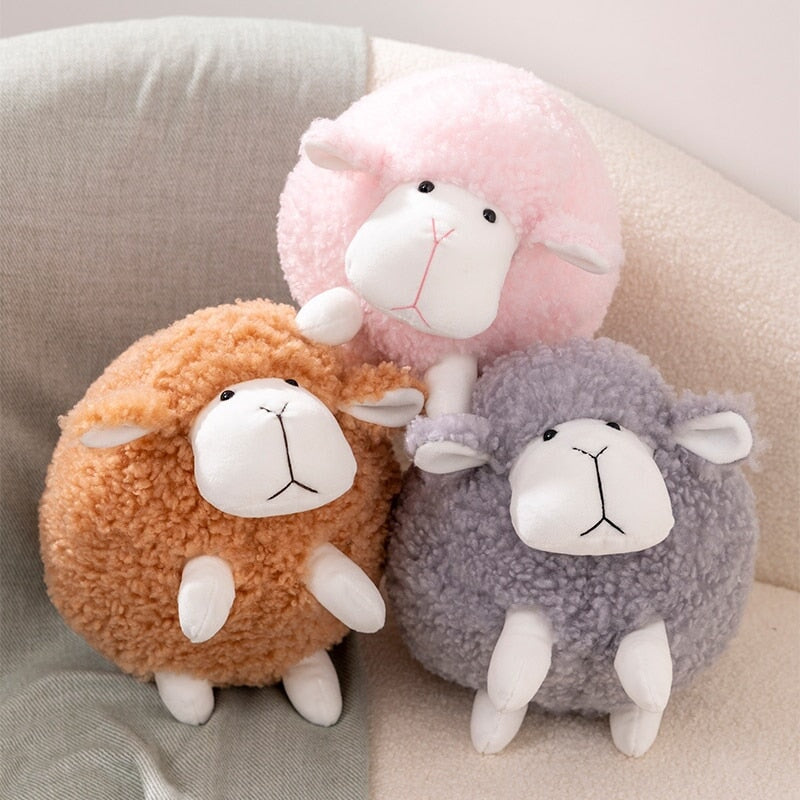 Grumpy Fluffy Sheep Plushies - Kawaiies - Adorable - Cute - Plushies - Plush - Kawaii