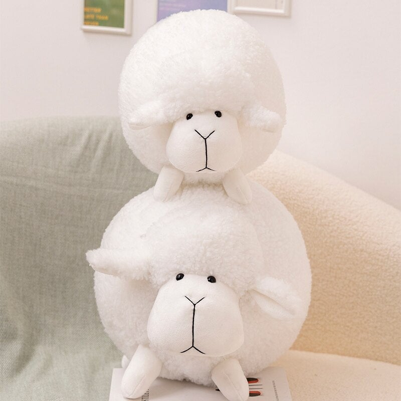 Grumpy Fluffy Sheep Plushies - Kawaiies - Adorable - Cute - Plushies - Plush - Kawaii