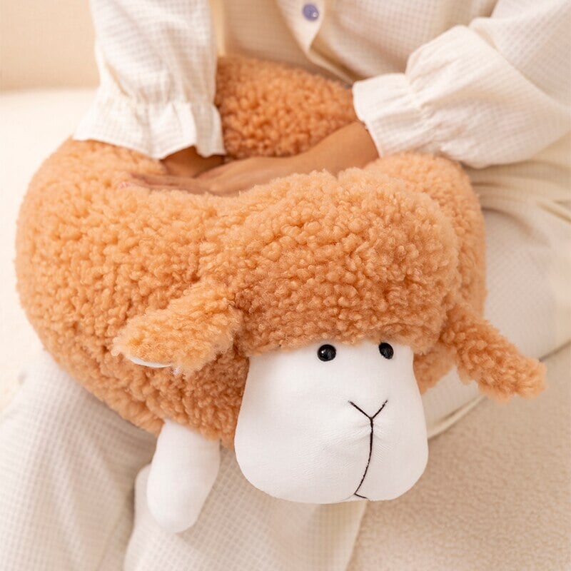 Grumpy Fluffy Sheep Plushies - Kawaiies - Adorable - Cute - Plushies - Plush - Kawaii