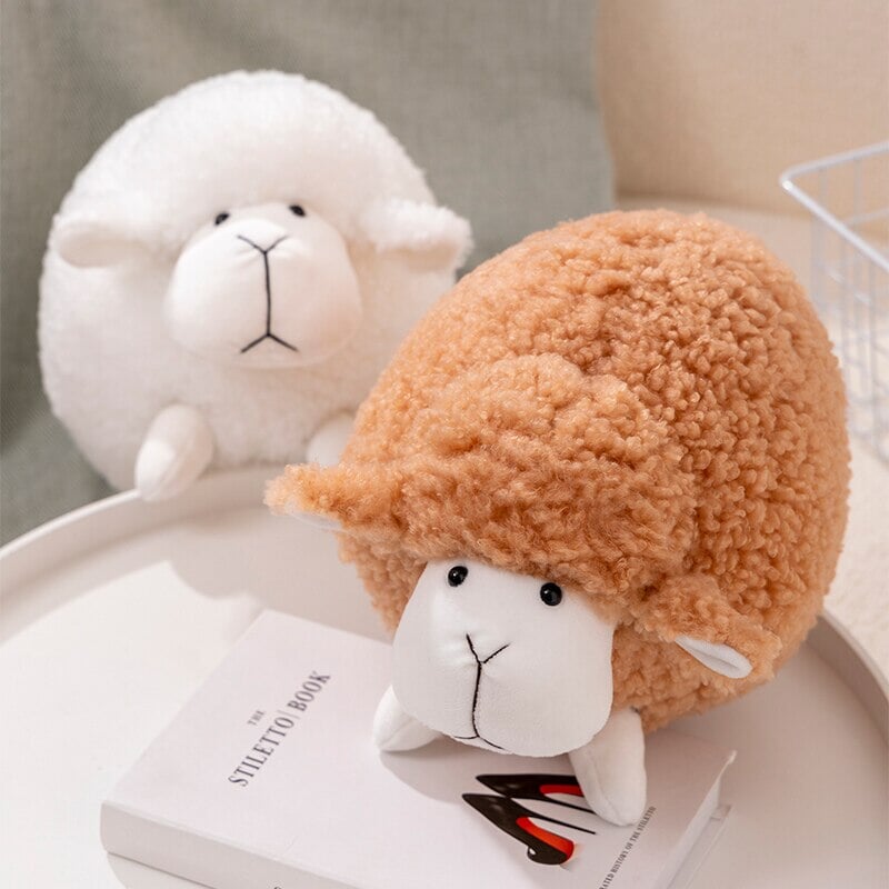 Grumpy Fluffy Sheep Plushies - Kawaiies - Adorable - Cute - Plushies - Plush - Kawaii