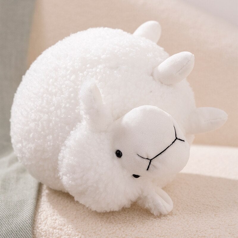 Grumpy Fluffy Sheep Plushies - Kawaiies - Adorable - Cute - Plushies - Plush - Kawaii