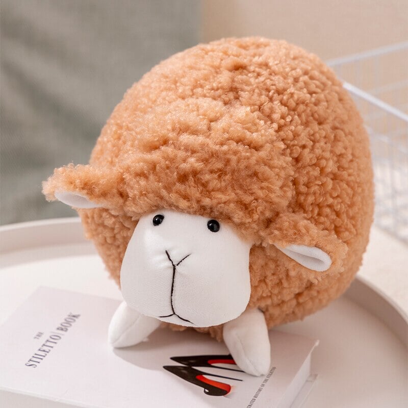 Grumpy Fluffy Sheep Plushies - Kawaiies - Adorable - Cute - Plushies - Plush - Kawaii