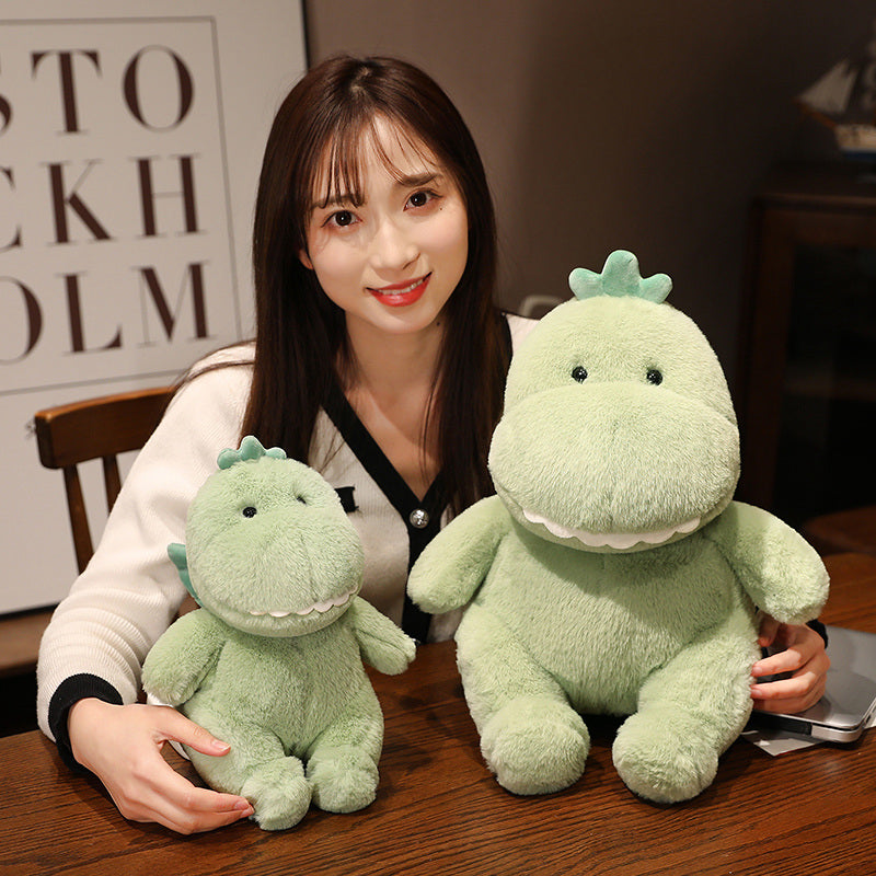 Hajiro the Goofy Green Dinosaur Plushie - Kawaiies - Adorable - Cute - Plushies - Plush - Kawaii