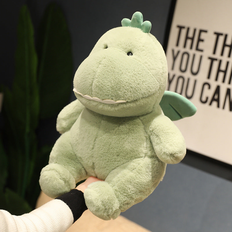 Hajiro the Goofy Green Dinosaur Plushie - Kawaiies - Adorable - Cute - Plushies - Plush - Kawaii