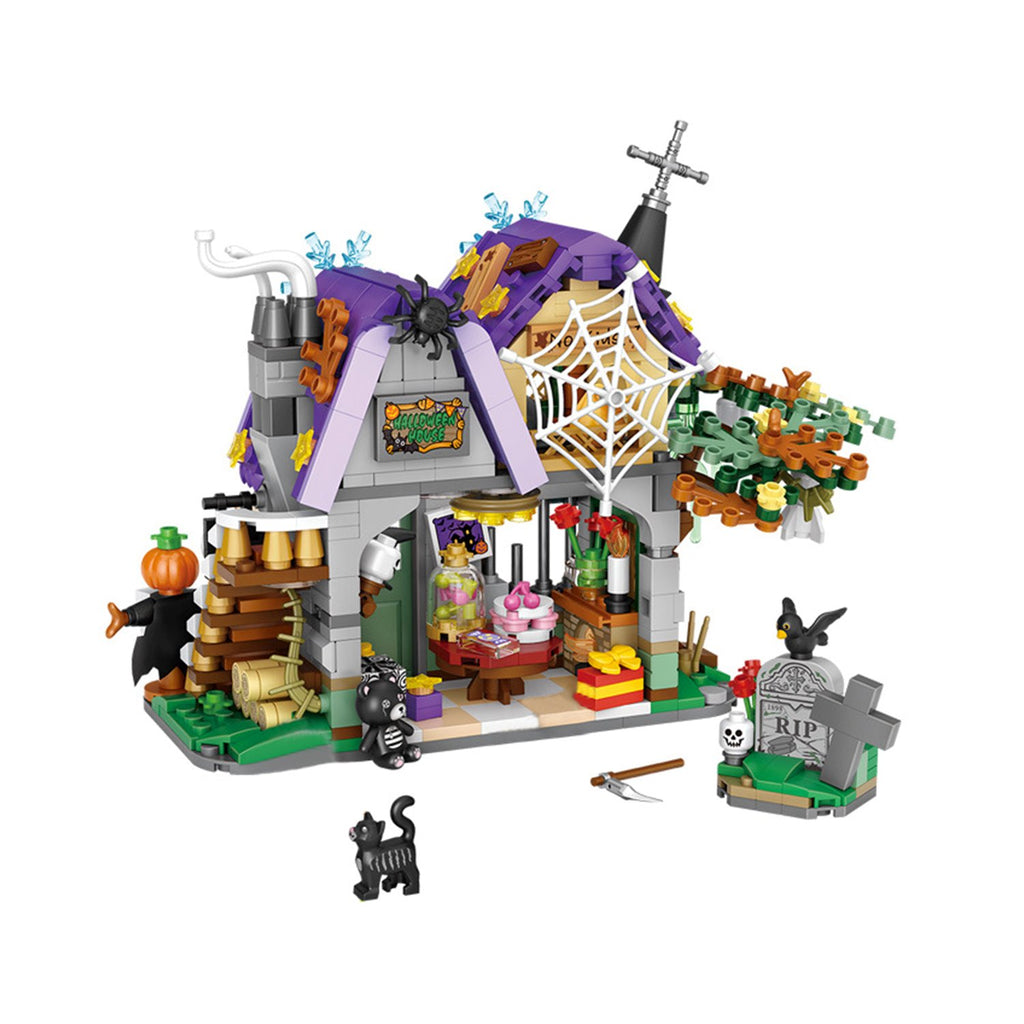 Halloween Hut & Carriage Nano Building Blocks Collection - Kawaiies - Adorable - Cute - Plushies - Plush - Kawaii