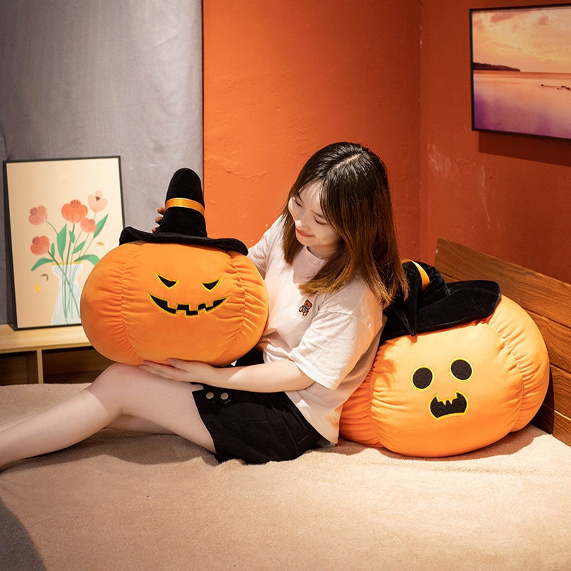 Halloween Pumpkin Black Hat Plushie Collection - Kawaiies - Adorable - Cute - Plushies - Plush - Kawaii