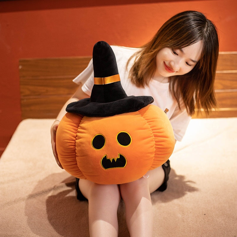 Halloween Pumpkin Black Hat Plushie Collection - Kawaiies - Adorable - Cute - Plushies - Plush - Kawaii