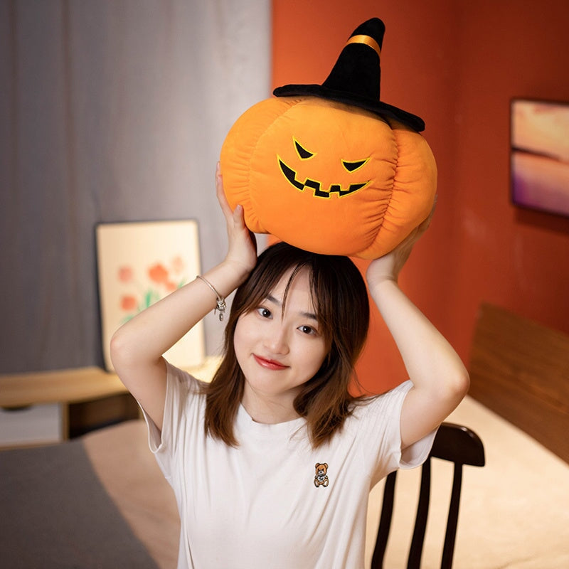 Halloween Pumpkin Black Hat Plushie Collection - Kawaiies - Adorable - Cute - Plushies - Plush - Kawaii