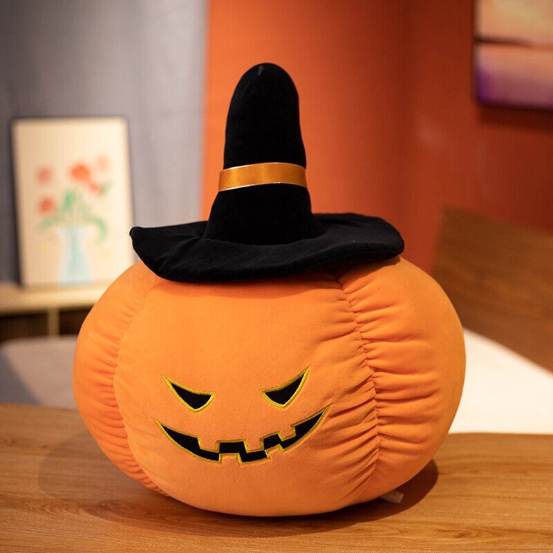 Halloween Pumpkin Black Hat Plushie Collection - Kawaiies - Adorable - Cute - Plushies - Plush - Kawaii