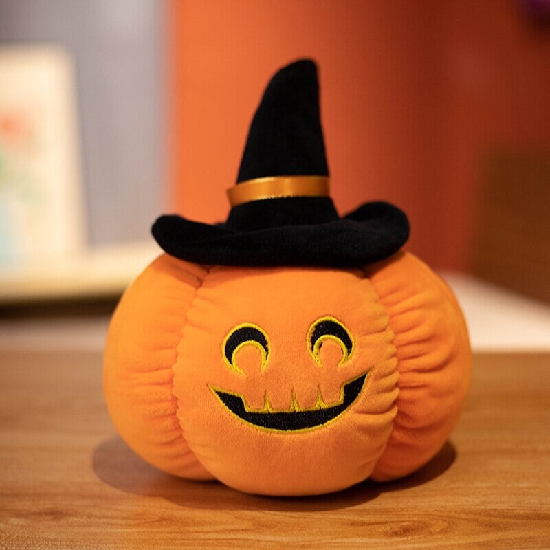 Halloween Pumpkin Black Hat Plushie Collection - Kawaiies - Adorable - Cute - Plushies - Plush - Kawaii