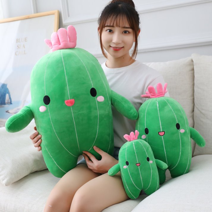 Happy Cactus Friends - Kawaiies - Adorable - Cute - Plushies - Plush - Kawaii