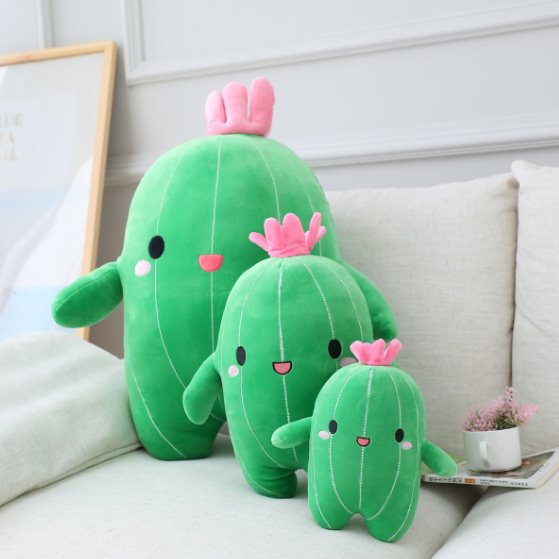 Happy Cactus Friends - Kawaiies - Adorable - Cute - Plushies - Plush - Kawaii