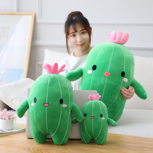 Happy Cactus Friends - Kawaiies - Adorable - Cute - Plushies - Plush - Kawaii