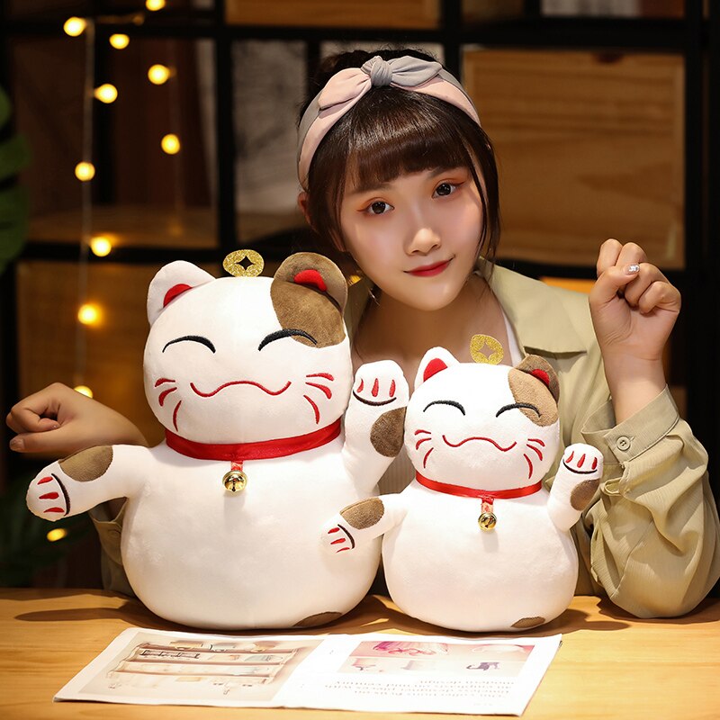 Happy Fortune Lucky Cats - Kawaiies - Adorable - Cute - Plushies - Plush - Kawaii