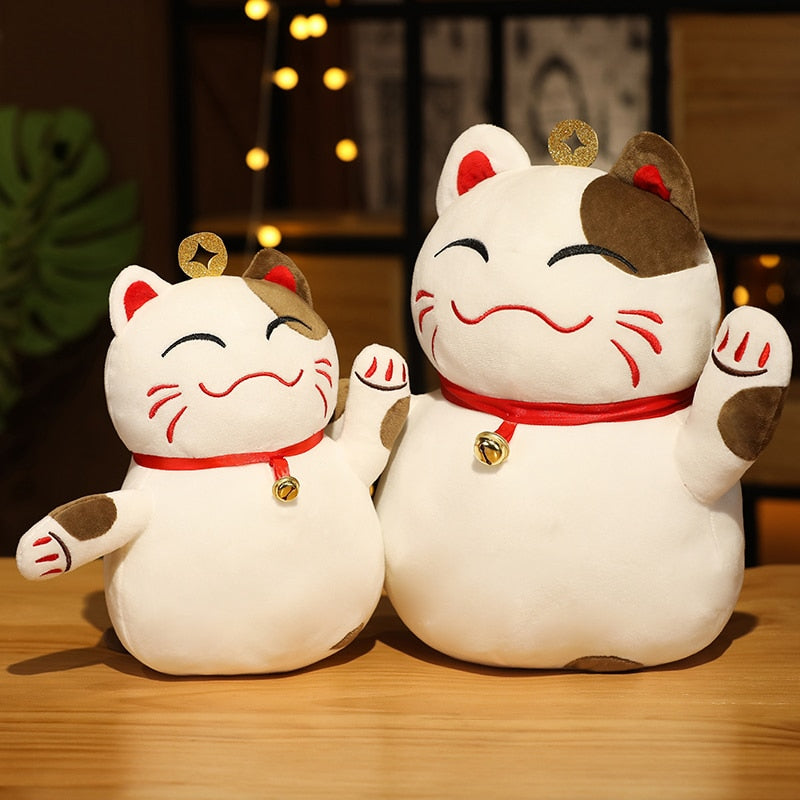 Happy Fortune Lucky Cats - Kawaiies - Adorable - Cute - Plushies - Plush - Kawaii