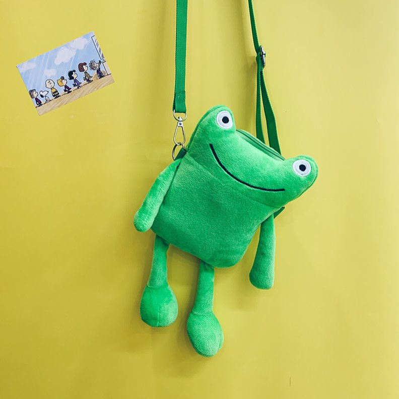 Happy Frog Bag - Kawaiies - Adorable - Cute - Plushies - Plush - Kawaii