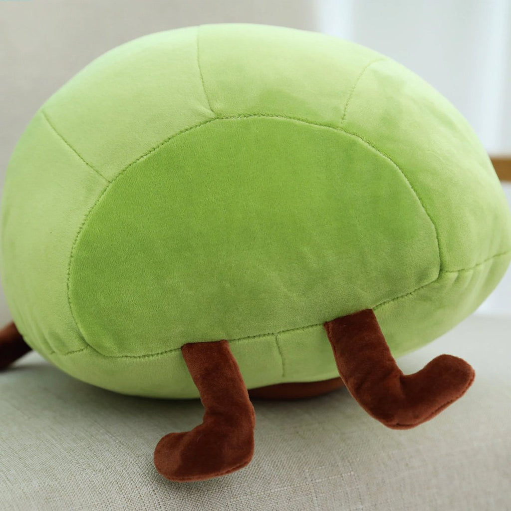 Happy Green Avocado Plushie - Kawaiies - Adorable - Cute - Plushies - Plush - Kawaii