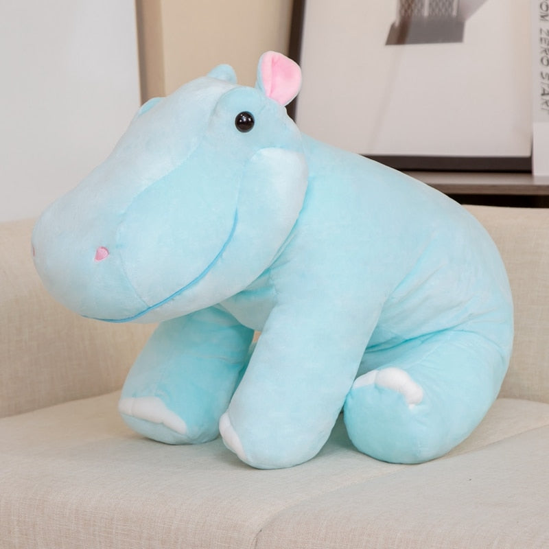 Happy Hippo Plushies - Kawaiies - Adorable - Cute - Plushies - Plush - Kawaii