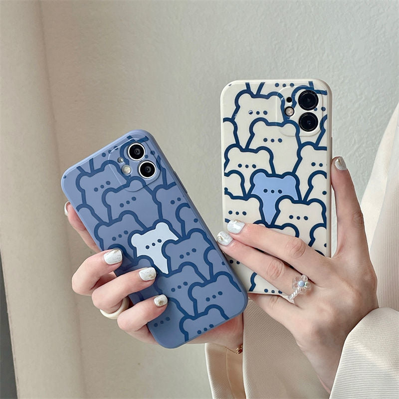 Hide and Seek Bear iPhone Case - Kawaiies - Adorable - Cute - Plushies - Plush - Kawaii