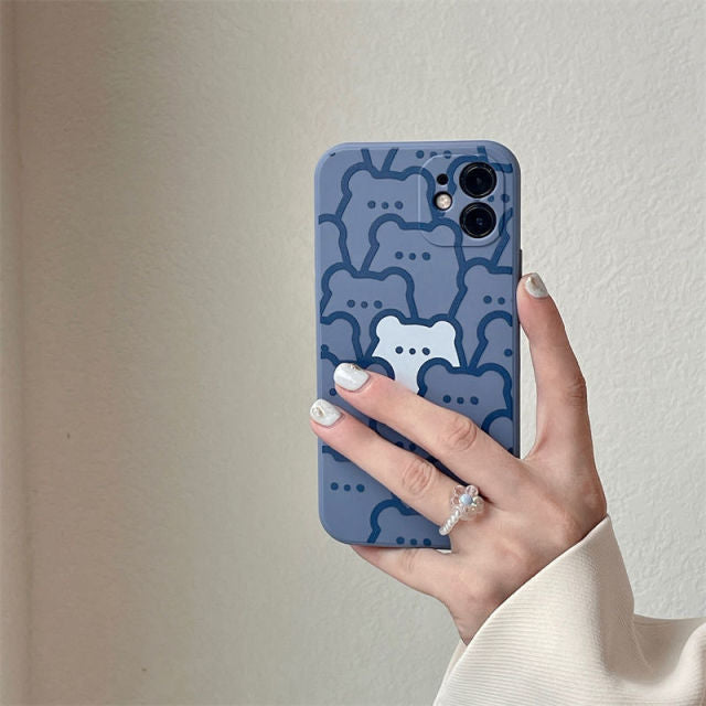 Hide and Seek Bear iPhone Case - Kawaiies - Adorable - Cute - Plushies - Plush - Kawaii
