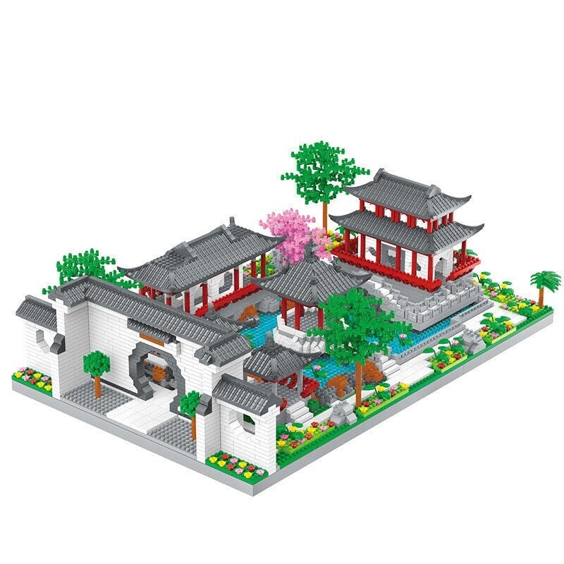 Historical Ancient Asian Village Nano Building Set - Kawaiies - Adorable - Cute - Plushies - Plush - Kawaii