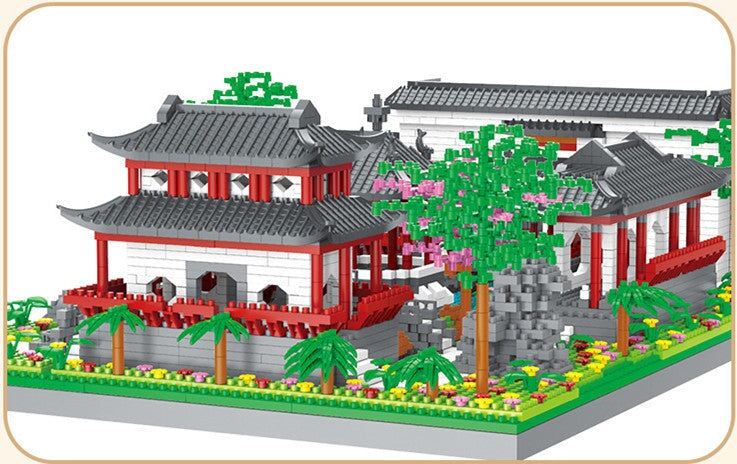 Historical Ancient Asian Village Nano Building Set - Kawaiies - Adorable - Cute - Plushies - Plush - Kawaii