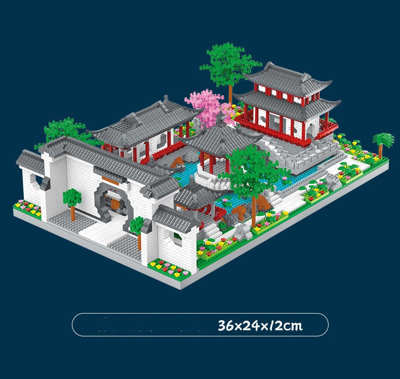 Historical Ancient Asian Village Nano Building Set - Kawaiies - Adorable - Cute - Plushies - Plush - Kawaii