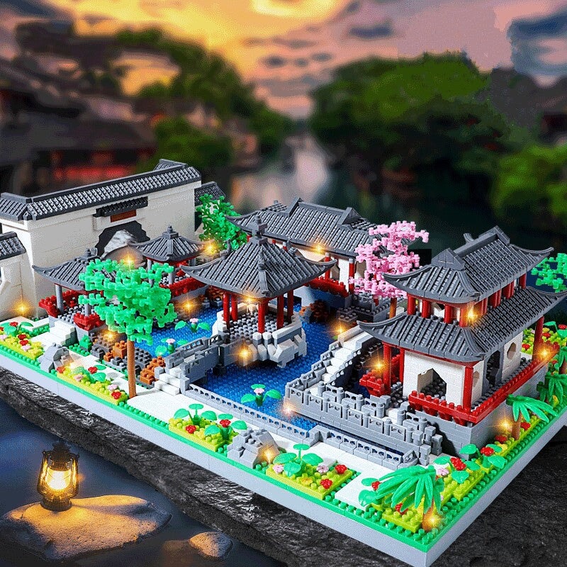 Historical Ancient Asian Village Nano Building Set - Kawaiies - Adorable - Cute - Plushies - Plush - Kawaii