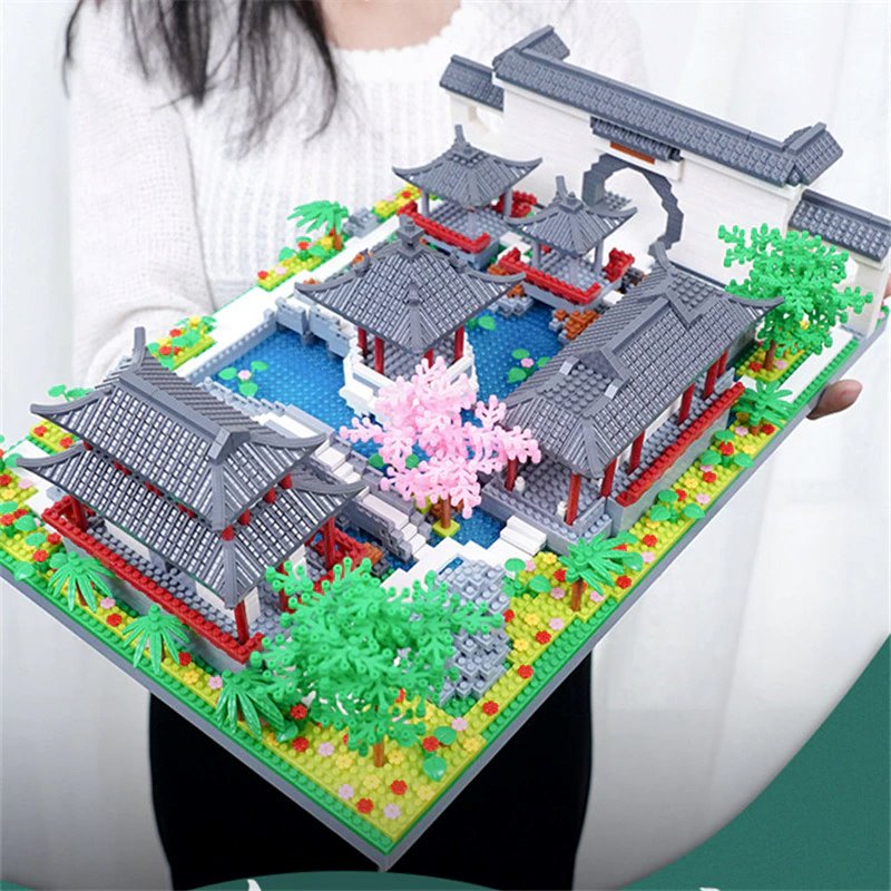 Historical Ancient Asian Village Nano Building Set - Kawaiies - Adorable - Cute - Plushies - Plush - Kawaii