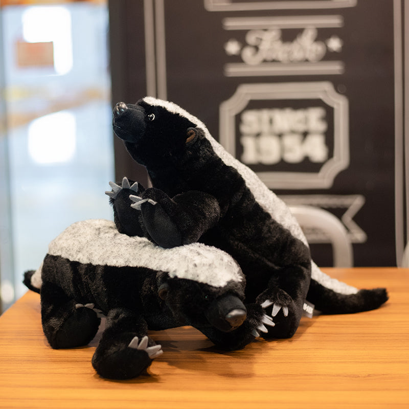 Honey Badger Plushie - Kawaiies - Adorable - Cute - Plushies - Plush - Kawaii