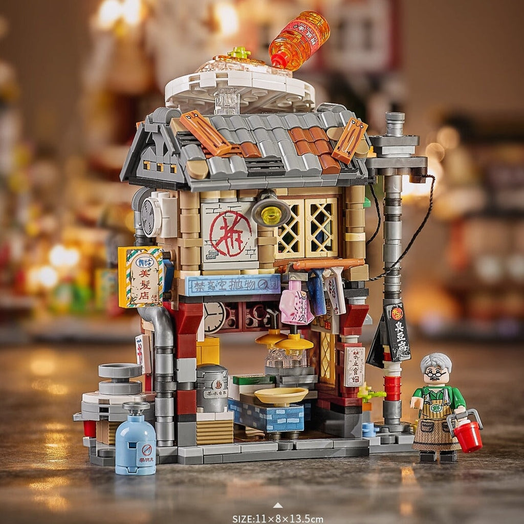 Hong Kong Restaurant Micro Building Blocks | NEW - Kawaiies - Adorable - Cute - Plushies - Plush - Kawaii