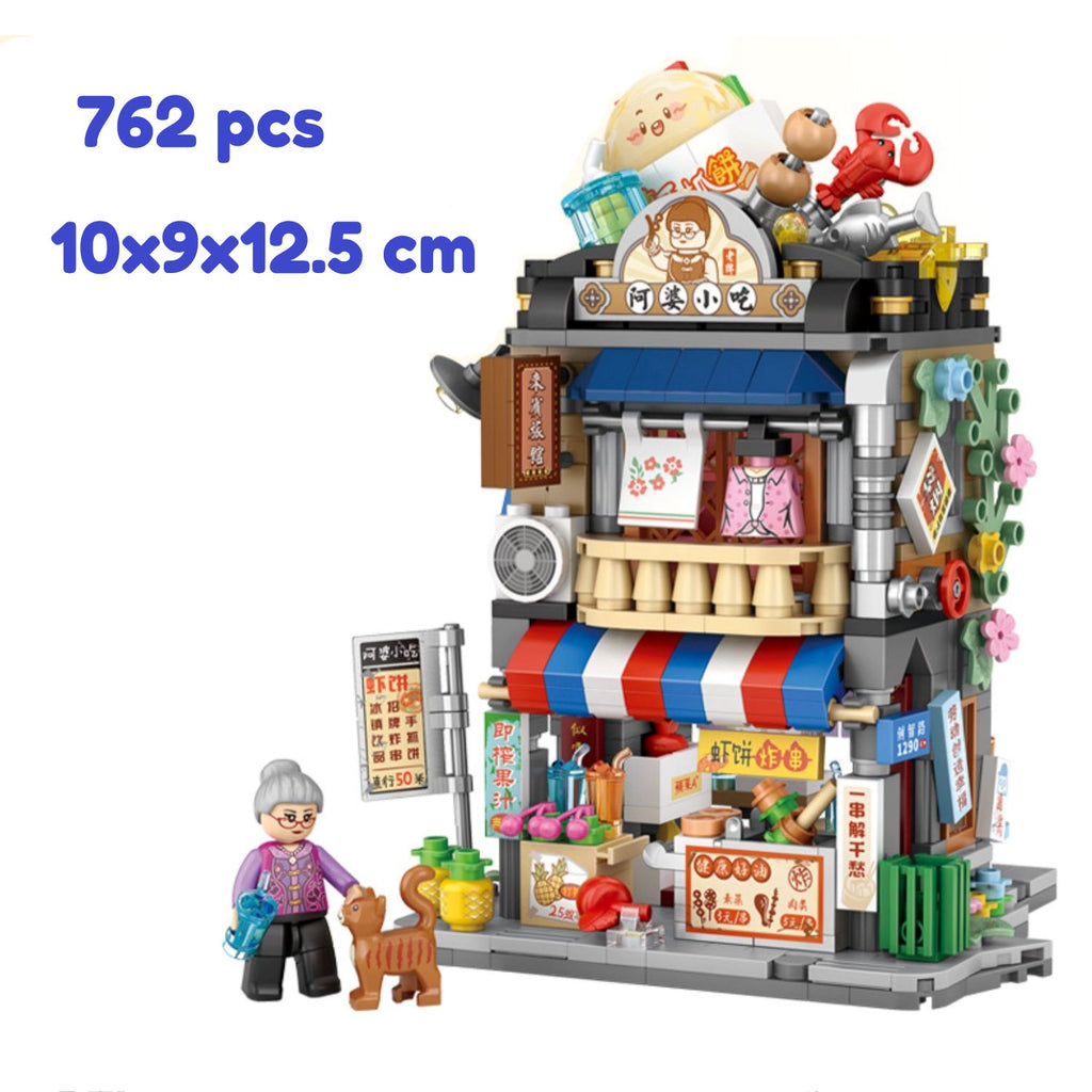 Hong Kong Restaurant Micro Building Blocks | NEW - Kawaiies - Adorable - Cute - Plushies - Plush - Kawaii