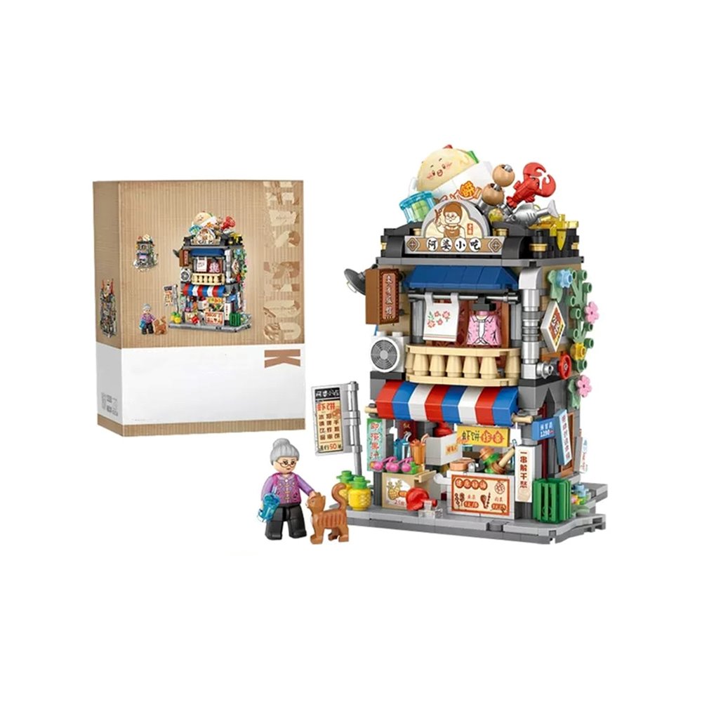 Hong Kong Restaurant Micro Building Blocks | NEW - Kawaiies - Adorable - Cute - Plushies - Plush - Kawaii