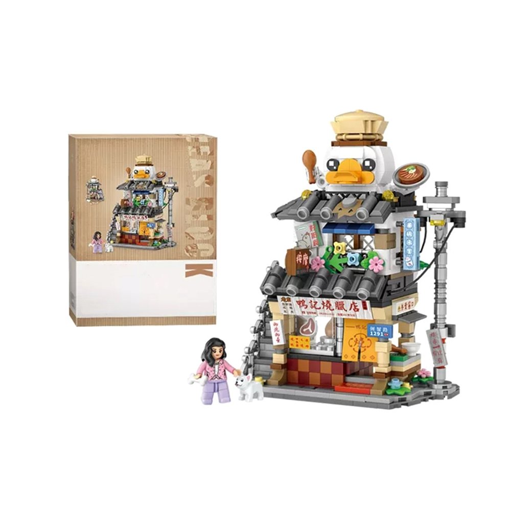 Hong Kong Restaurant Micro Building Blocks | NEW - Kawaiies - Adorable - Cute - Plushies - Plush - Kawaii