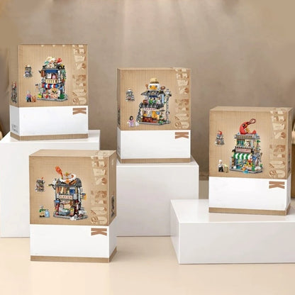 Hong Kong Restaurant Micro Building Blocks | NEW - Kawaiies - Adorable - Cute - Plushies - Plush - Kawaii