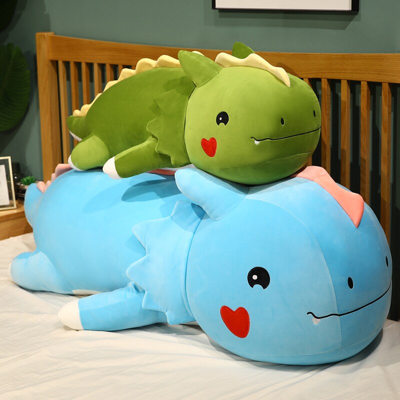 Huge Colorful Cute Dragon Plushies - Kawaiies - Adorable - Cute - Plushies - Plush - Kawaii