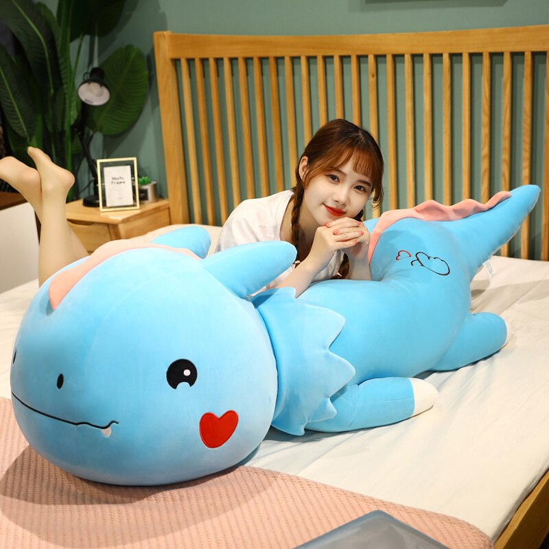 Huge Colorful Cute Dragon Plushies - Kawaiies - Adorable - Cute - Plushies - Plush - Kawaii