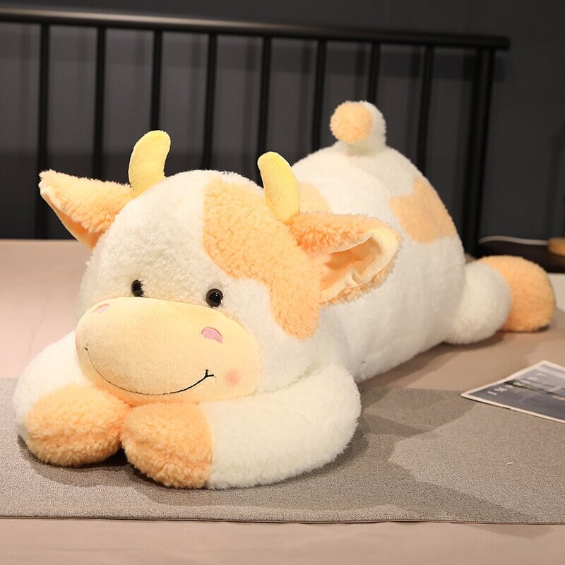 Huge Fluffy Lovely Milk Cow Plushies - Kawaiies - Adorable - Cute - Plushies - Plush - Kawaii