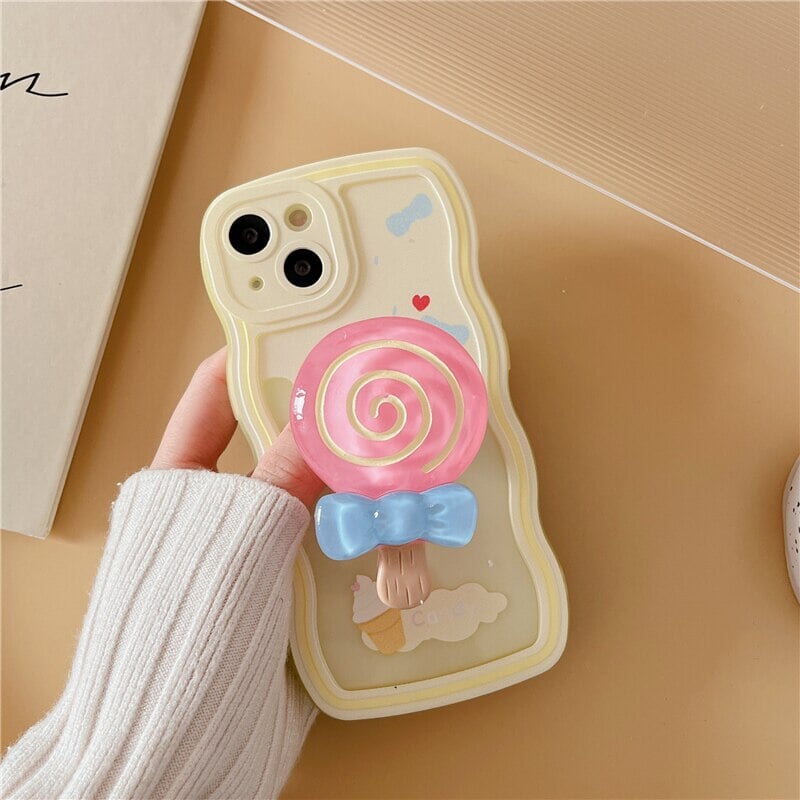 Ice Cream Lollipop iPhone Case - Kawaiies - Adorable - Cute - Plushies - Plush - Kawaii