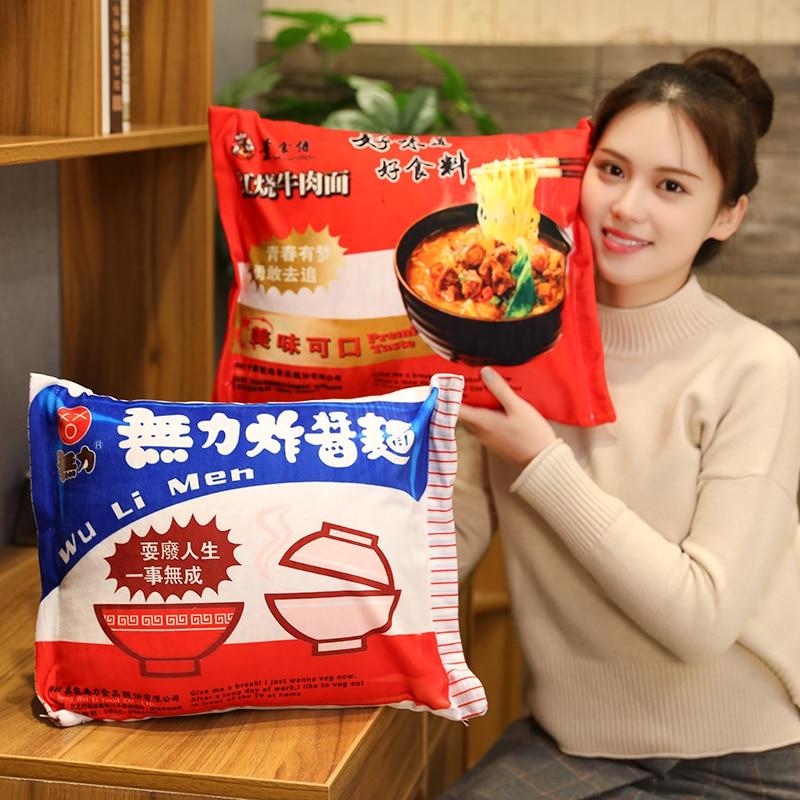 Instant Noodle Plushie Pillow - Kawaiies - Adorable - Cute - Plushies - Plush - Kawaii