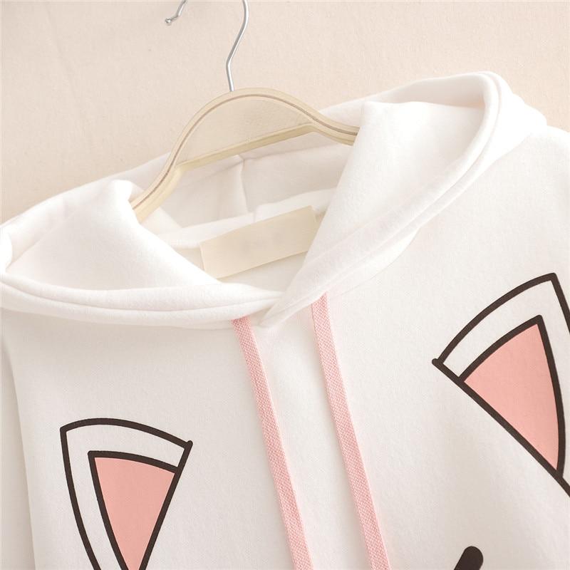 Japanese Anime Cat Hoodie - Kawaiies - Adorable - Cute - Plushies - Plush - Kawaii