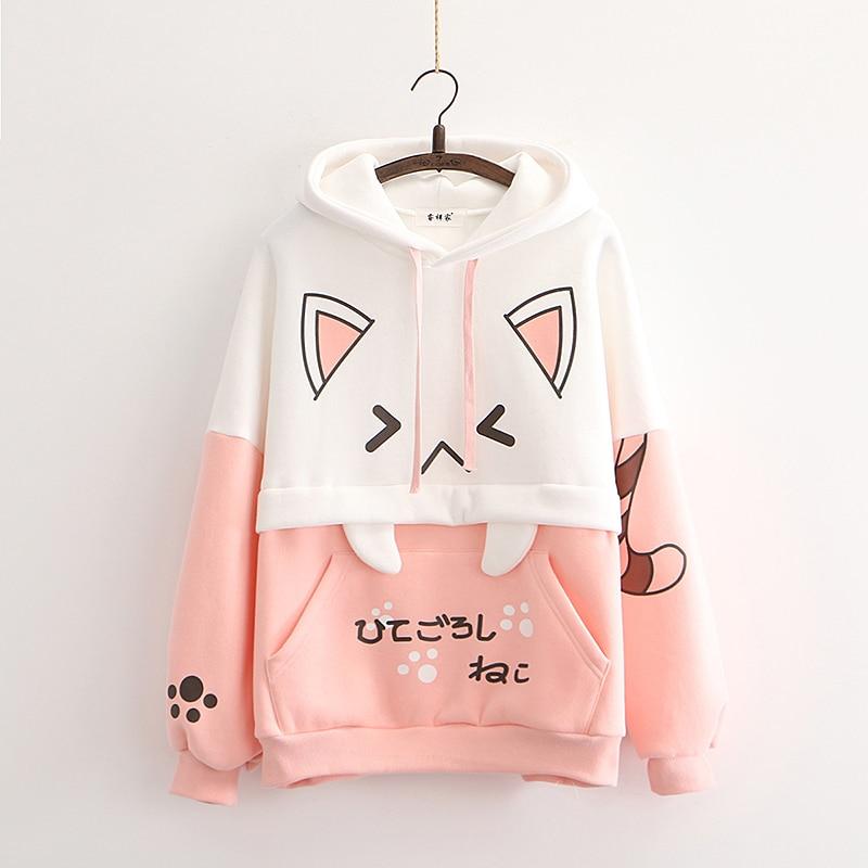 Anime Girl Cat Hoodie Wallpapers  Wallpaper Cave