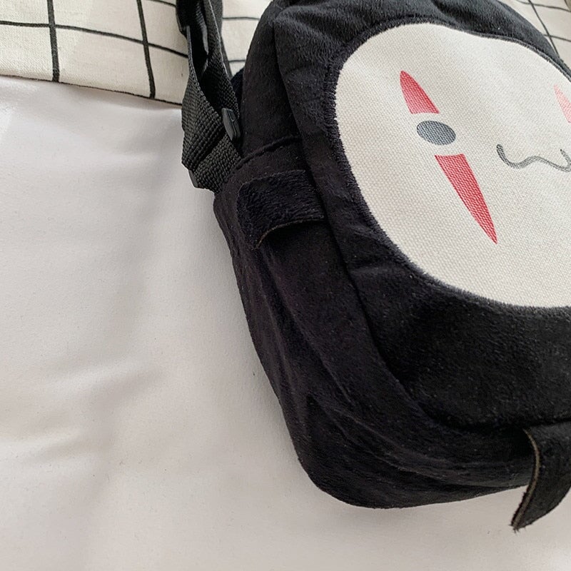 Japanese Anime No-Face Crossbody Small Bag - Kawaiies - Adorable - Cute - Plushies - Plush - Kawaii