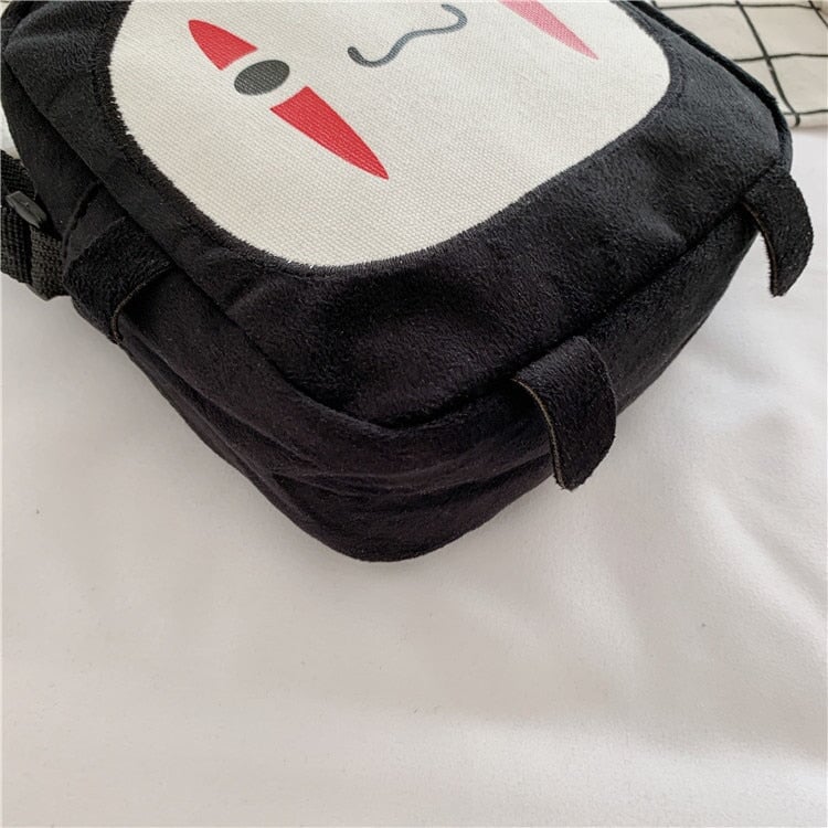 Japanese Anime No-Face Crossbody Small Bag - Kawaiies - Adorable - Cute - Plushies - Plush - Kawaii