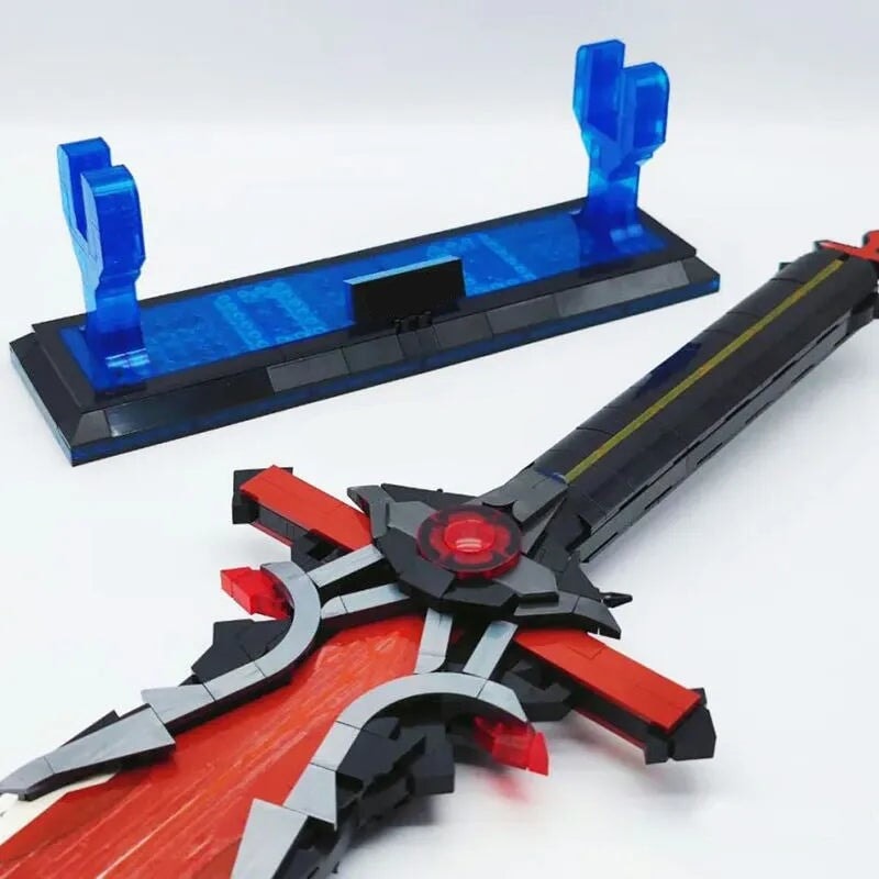 kawaiies-softtoys-plushies-kawaii-plush-Japanese Anime Red Purple Sword Building Block Build it 