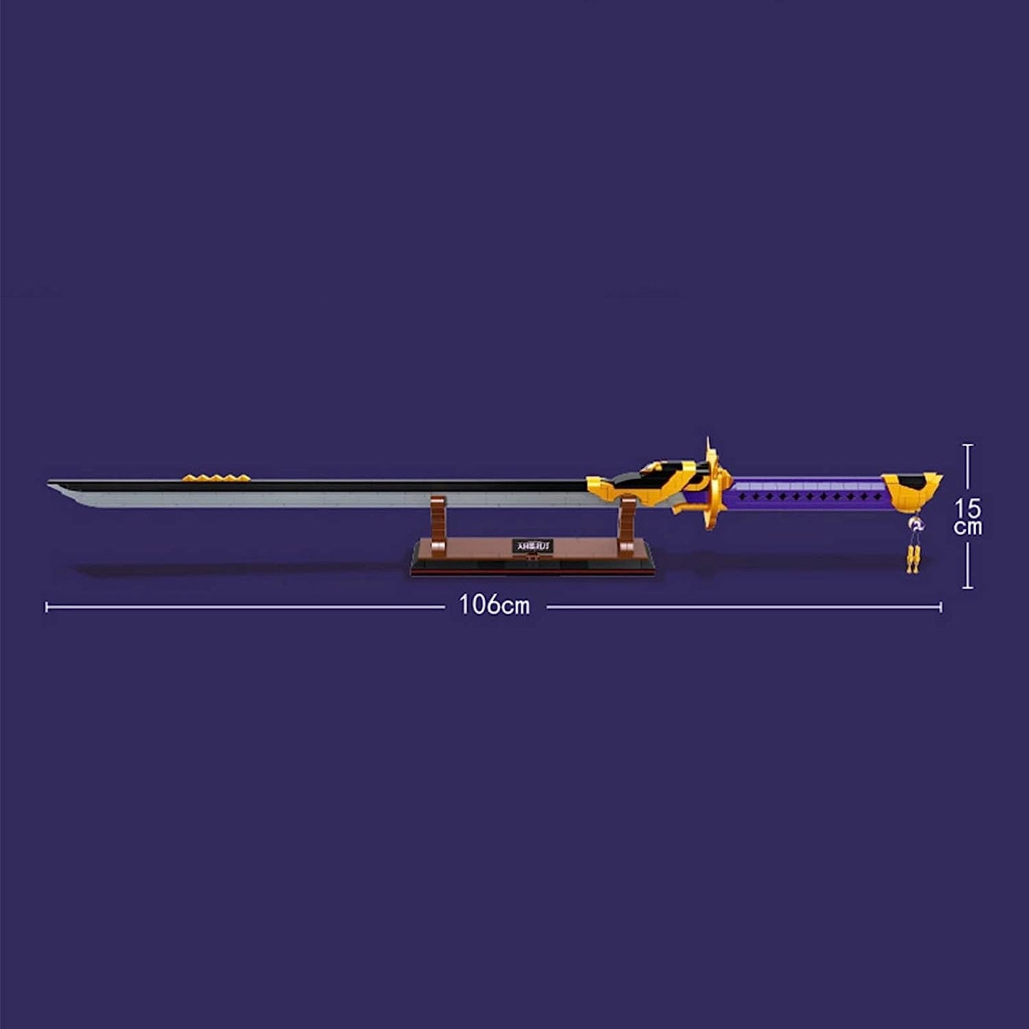 kawaiies-softtoys-plushies-kawaii-plush-Japanese Anime Red Purple Sword Building Block Build it 