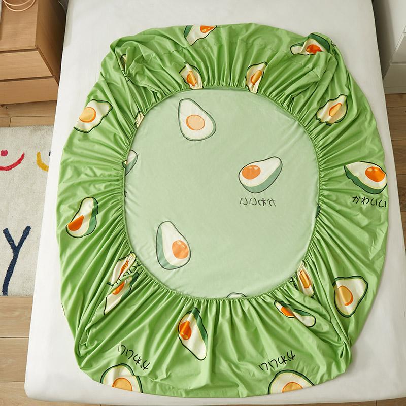 Japanese Avocado Fitted Bedsheets - Kawaiies - Adorable - Cute - Plushies - Plush - Kawaii