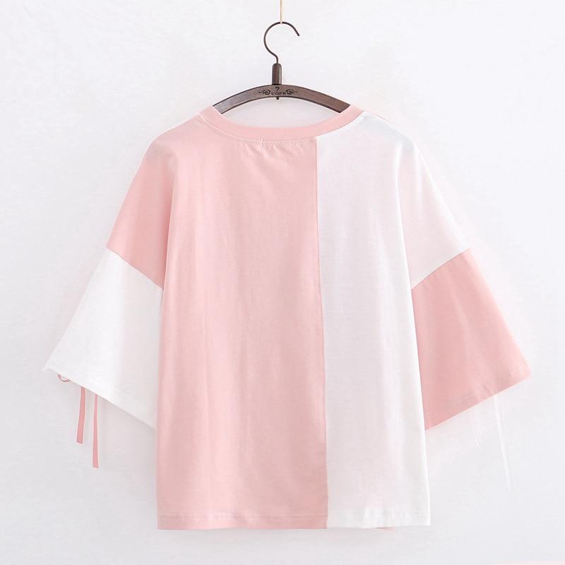 Japanese Bunny Two Tone Tee - Kawaiies - Adorable - Cute - Plushies - Plush - Kawaii
